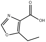 5-ETHYL-1,3-OXAZOLE-4-CARBOXYLIC ACID Struktur