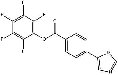 PENTAFLUOROPHENYL 4-(1,3-OXAZOL-5-YL)BENZOATE price.