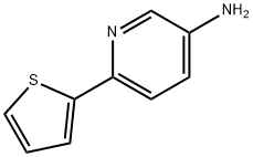 6-THIEN-2-YLPYRID-3-YLAMINE Struktur