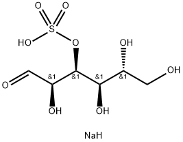 D-GLUCOSE 3-SULFATE SODIUM SALT Struktur