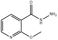 2-Methoxynicotinohydrazide Struktur