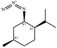 (1R,2R,4R)-2-AZIDO-1-ISOPROPYL-4-METHYLCYCLOHEXANE Struktur