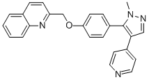 2-[4-(2-METHYL-4-PYRIDIN-4-YL-2H-PYRAZOL-3-YL)-PHENOXYMETHYL]-QUINOLINE Struktur