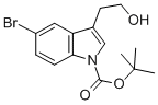 N-BOC-5-BROMOTRYPTOPHOL Struktur