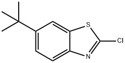 6-(TER-BUTYL)-2-CHLOROBENZOTHIAZOLE Struktur