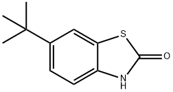 6-(1,1-DIMETHYLETHYL)-2(3H)-BENZOTHIAZOLONE Struktur