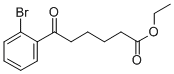 ETHYL 6-(2-BROMOPHENYL)-6-OXOHEXANOATE Struktur