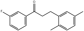 3-(2,5-DIMETHYLPHENYL)-3'-FLUOROPROPIOPHENONE price.