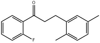 3-(2,5-DIMETHYLPHENYL)-2'-FLUOROPROPIOPHENONE price.