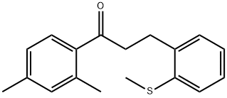 2',4'-DIMETHYL-3-(2-THIOMETHYLPHENYL)PROPIOPHENONE price.