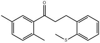 2',5'-DIMETHYL-3-(2-THIOMETHYLPHENYL)PROPIOPHENONE price.