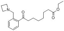 ETHYL 8-[2-(AZETIDINOMETHYL)PHENYL]-8-OXOOCTANOATE Struktur