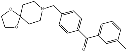 4'-[8-(1,4-DIOXA-8-AZASPIRO[4.5]DECYL)METHYL]-3-METHYL BENZOPHENONE price.