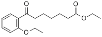 ETHYL 7-(2-ETHOXYPHENYL)-7-OXOHEPTANOATE Struktur