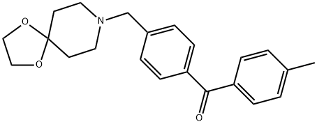 4'-[8-(1,4-DIOXA-8-AZASPIRO[4.5]DECYL)METHYL]-4-METHYL BENZOPHENONE price.