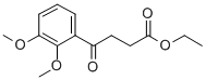 ETHYL 4-(2,3-DIMETHOXYPHENYL)-4-OXOBUTYRATE Struktur