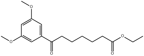 ETHYL 7-(3,5-DIMETHOXYPHENYL)-7-OXOHEPTANOATE price.