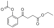 ETHYL 4-(2-ACETOXYPHENYL)-4-OXOBUTYRATE Struktur