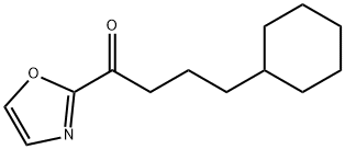 2-(4-CYCLOHEXYLBUTYRYL)OXAZOLE Struktur