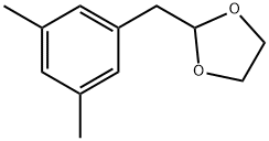 3,5-DIMETHYL-1-(1,3-DIOXOLAN-2-YLMETHYL)BENZENE Struktur