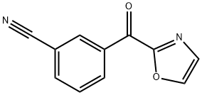 2-(3-CYANOBENZOYL)OXAZOLE Struktur