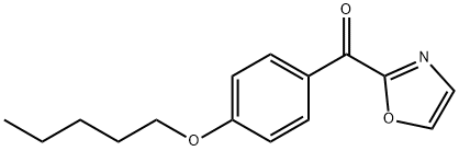 2-(4-PENTYLOXYBENZOYL)OXAZOLE Struktur