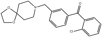 2-CHLORO-3'-[8-(1,4-DIOXA-8-AZASPIRO[4.5]DECYL)METHYL]BENZOPHENONE price.