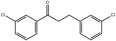 3'-CHLORO-3-(3-CHLOROPHENYL)PROPIOPHENONE Struktur