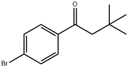 4'-BROMO-3,3-DIMETHYLBUTYROPHENONE Struktur