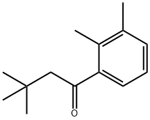 2',3,3,3'-TETRAMETHYLBUTYROPHENONE Struktur