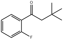 3,3-DIMETHYL-2'-FLUOROBUTYROPHENONE Struktur