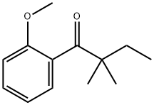 2,2-DIMETHYL-2'-METHOXYBUTYROPHENONE Struktur