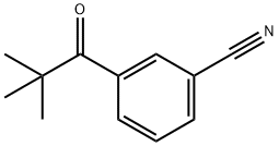 3'-CYANO-2,2-DIMETHYLPROPIOPHENONE Struktur