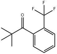 2,2-DIMETHYL-2'-TRIFLUOROMETHYLPROPIOPHENONE Struktur