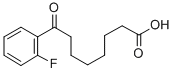 8-(2-FLUOROPHENYL)-8-OXOOCTANOIC ACID Struktur