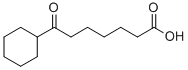 7-CYCLOHEXYL-7-OXOHEPTANOIC ACID Struktur