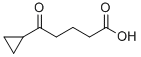 5-CYCLOPROPYL-5-OXOVALERIC ACID Struktur