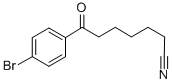 7-(4-BROMOPHENYL)-7-OXOHEPTANENITRILE Struktur