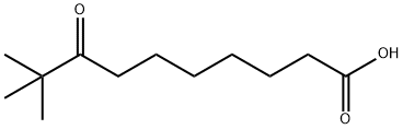 9,9-DIMETHYL-8-OXODECANOIC ACID Struktur