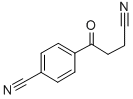 4-(4-CYANOPHENYL)-4-OXOBUTYRONITRILE Struktur