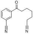 7-(3-CYANOPHENYL)-7-OXOHEPTANENITRILE Struktur