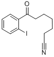 7-(2-IODOPHENYL)-7-OXOHEPTANENITRILE Struktur