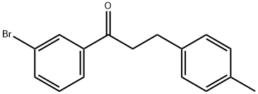 3'-BROMO-3-(4-METHYLPHENYL)PROPIOPHENONE Struktur