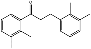 2',3'-DIMETHYL-3-(2,3-DIMETHYLPHENYL)PROPIOPHENONE Struktur