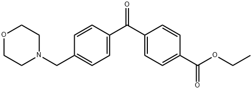 4-CARBOETHOXY-4'-MORPHOLINOMETHYL BENZOPHENONE price.