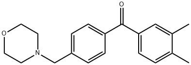 3,4-DIMETHYL-4'-MORPHOLINOMETHYL BENZOPHENONE price.