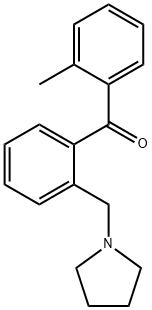 2-METHYL-2'-PYRROLIDINOMETHYL BENZOPHENONE price.