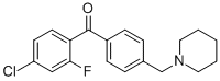 4-CHLORO-2-FLUORO-4'-PIPERIDINOMETHYL BENZOPHENONE price.