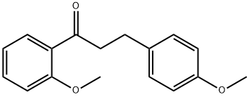 2'-METHOXY-3-(4-METHOXYPHENYL)PROPIOPHENONE Struktur