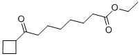 ETHYL 8-CYCLOBUTYL-8-OXOOCTANOATE Struktur